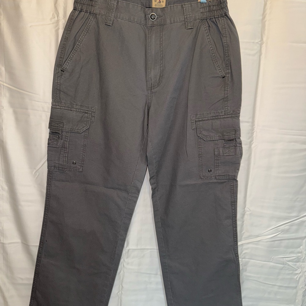 RedHead Gray Cargo Pants Durable Cotton Blend